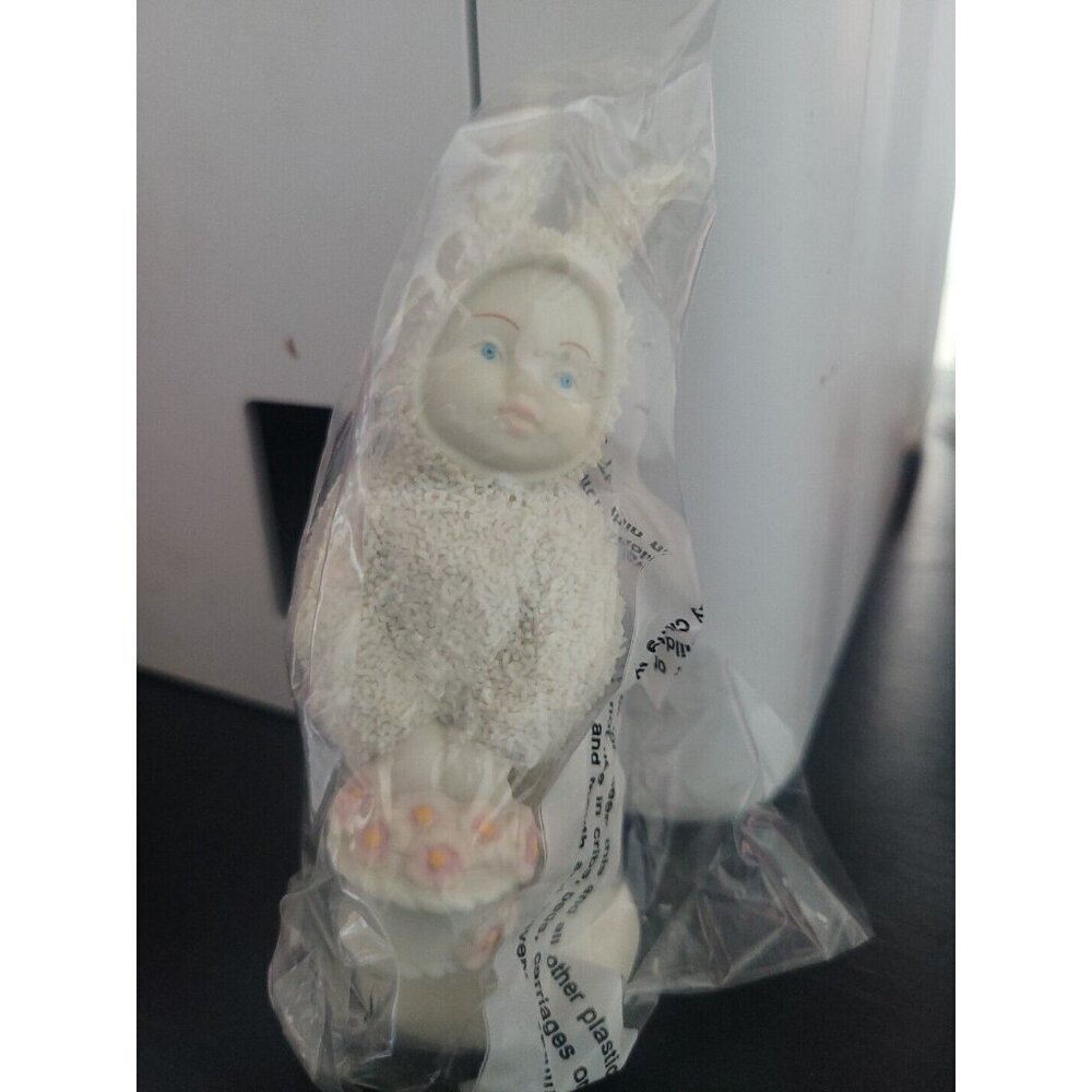 2000 Dept 56 Snowbunnies A Basket Of Cheer New In Box 05725